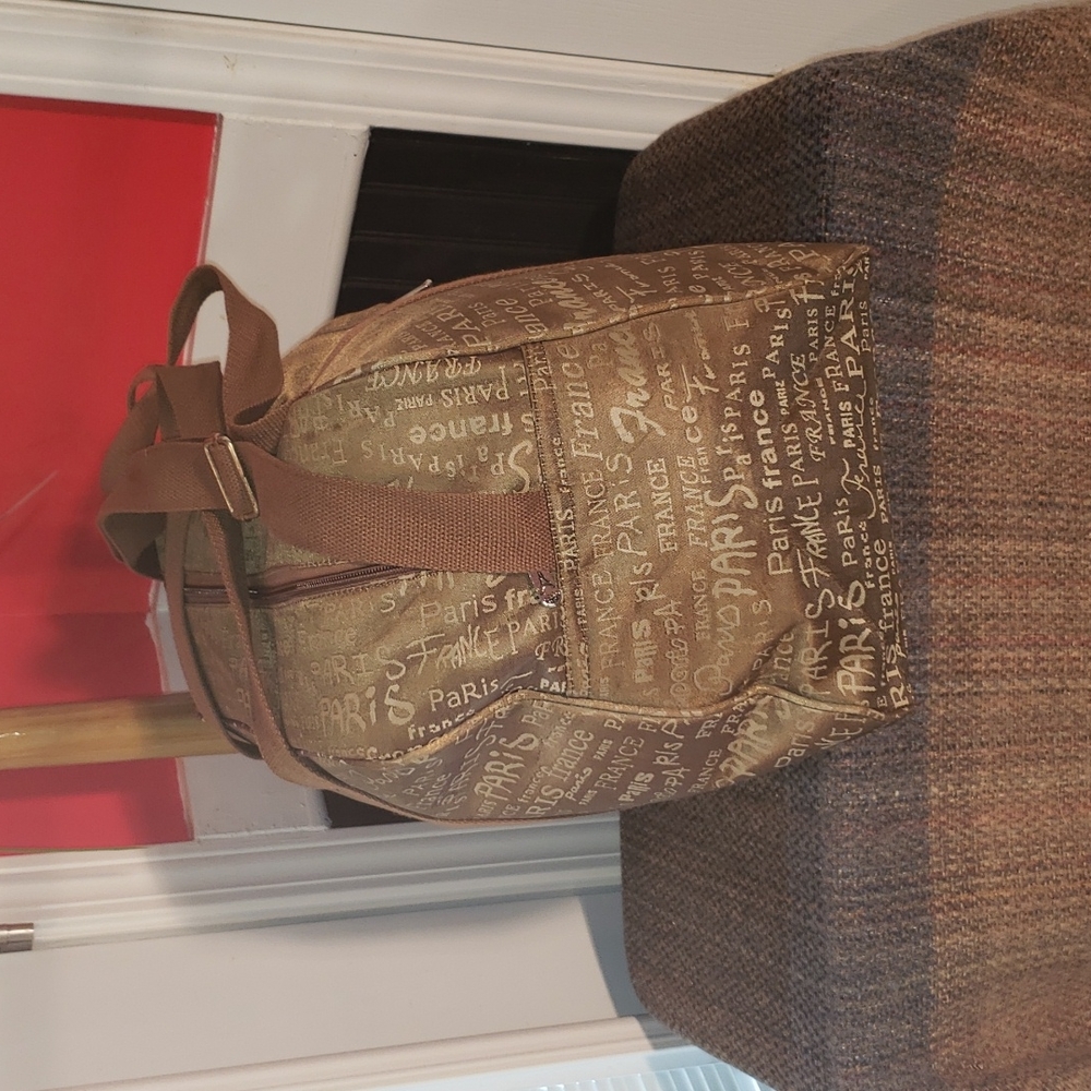 ππ€π VINTAGE FRANCE PARIS TAPESTRY CARRY-ON WEEKENDER TRAVEL LUGGAGE TOUR BAG - Picture 6 of 14